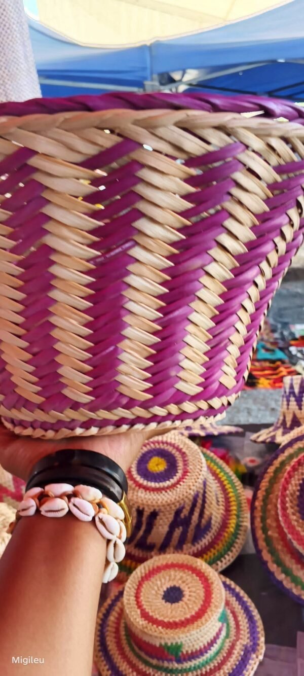 Traditional Handwoven Food Basket